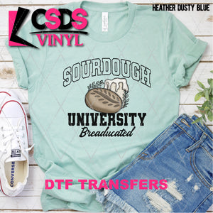 DTF Transfer - DTF009091 Sourdough University Breaducated