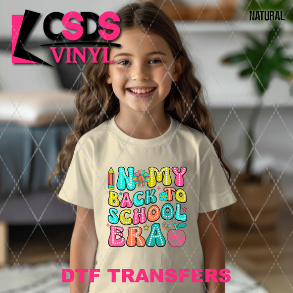 DTF Transfer - DTF009107 In My Back to School Era