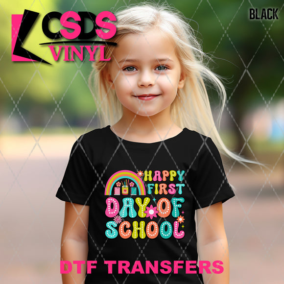 DTF Transfer - DTF009111 Happy First Day of School