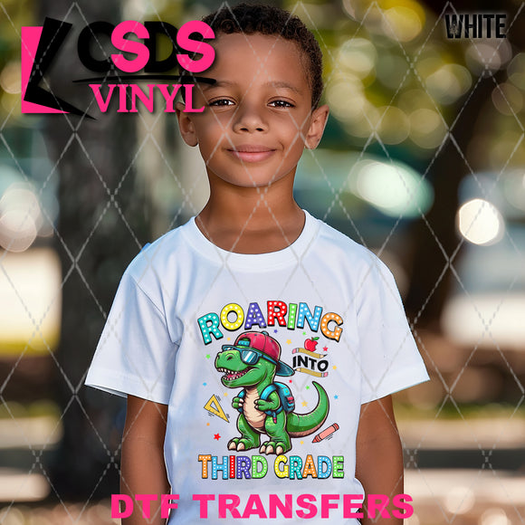 DTF Transfer - DTF009150 Roaring Through Third Grade