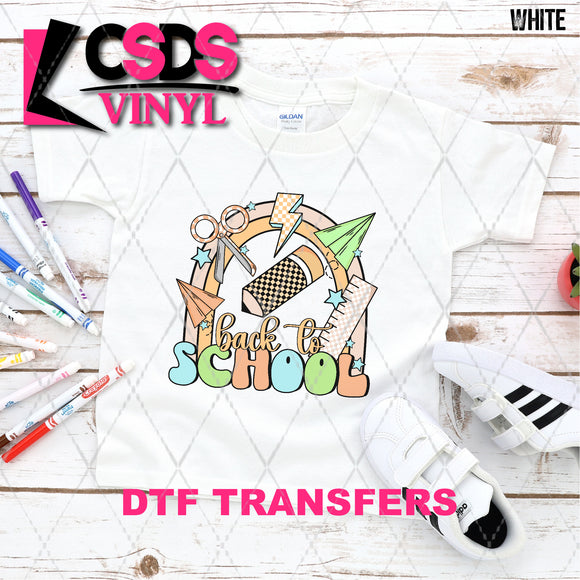 DTF Transfer - DTF009195 Back To School Rainbow Boy