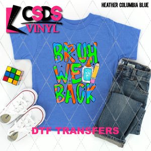 DTF Transfer - DTF009214 Bruh We Back Boy