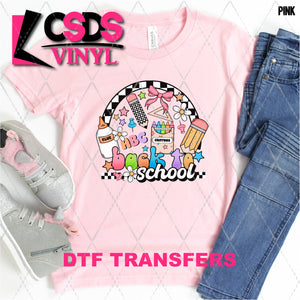 DTF Transfer - DTF009219 Back to School Collage