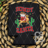 DTF Transfer - DTF009286 Howdy Santa