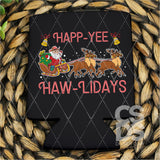 DTF Transfer - DTF009291 Happ-Yee Haw-Lidays