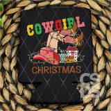DTF Transfer - DTF009298 Cowgirl Christmas