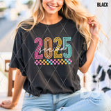 DTF Transfer - DTF009377 Senior 2025 Colorful Checkers