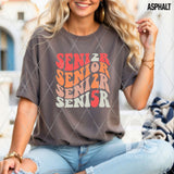 DTF Transfer - DTF009378 Senior 2025 Groovy Word Art