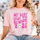 DTF Transfer - DTF009379 My Last First Day Senior 2025