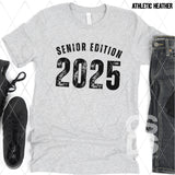 DTF Transfer - DTF009382 Senior Edition 2025 Black