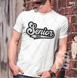 DTF Transfer - DTF009387 Senior 2025 Grey and Black