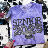 DTF Transfer - DTF009392 Senior 2025 Faux Rhinestones