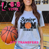 DTF Transfer - DTF009411 Senior Mom Class of 2025 Basketball