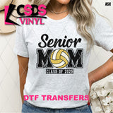 DTF Transfer - DTF009414 Senior Mom Class of 2025 Volleyball