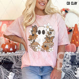 DTF Transfer - DTF009466 Fall Floral Ghost