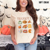 DTF Transfer - DTF009479 Thankful Watercolor Fall Grid