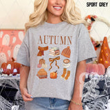 DTF Transfer - DTF009497 Autumn Grid