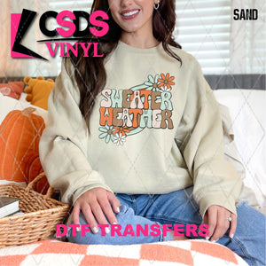 DTF Transfer - DTF009501 Sweater Weather