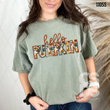 DTF Transfer - DTF009503 Hello Pumpkin Faux Embroidery