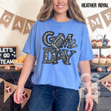 DTF Transfer - DTF009623 Game Day Football 2 Faux Rhinestones