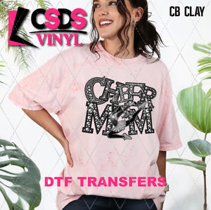 DTF Transfer - DTF009667 Cheer Mom Faux Rhinestones