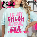 DTF Transfer - DTF009699 In My Cheer Mom Era Pink