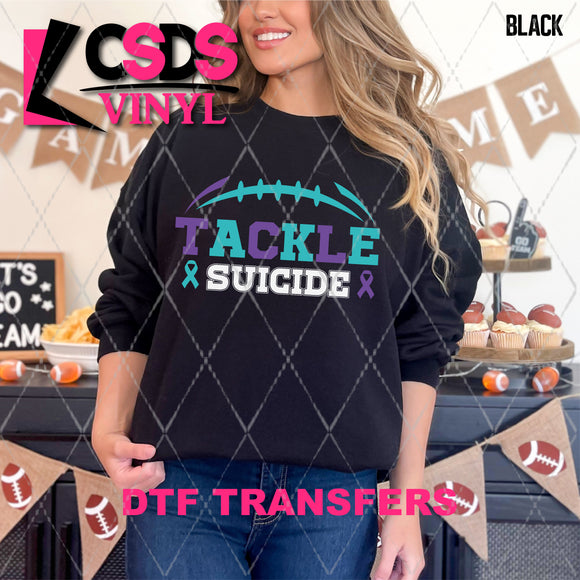 DTF Transfer - DTF009712 Tackle Suicide Suicide Awareness