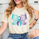 DTF Transfer - DTF009713 Suicide Awareness Butterfly