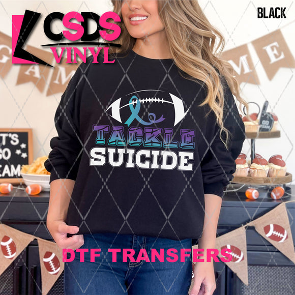 DTF Transfer -DTF009718 Tackle Suicide Suicide Awareness 2