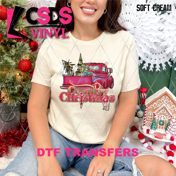 DTF Transfer - DTF009731 Country Christmas