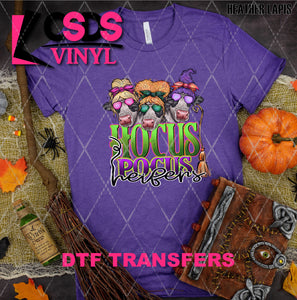 DTF Transfer - DTF009741 Hocus Pocus Heifers