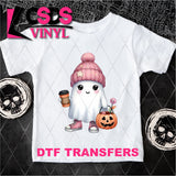 DTF Transfer - DTF009758 Cute Trick or Treating Ghostie