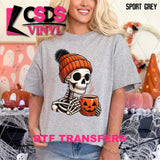 DTF Transfer - DTF009762 Fall Skeleton