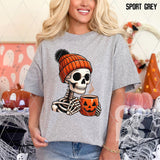 DTF Transfer - DTF009762 Fall Skeleton