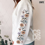 DTF Transfer - DTF009770 Floral Ghostie Sleeve