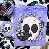 DTF Transfer - DTF009771 Be Patient Skeleton