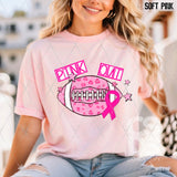 DTF Transfer - DTF009792 Pink Out Football