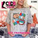 DTF Transfer - DTF009797 Spooky Season Face Heart 5