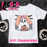 DTF Transfer - DTF009830 Spooky Ghost