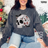 DTF Transfer - DTF009845 Spooky Skull