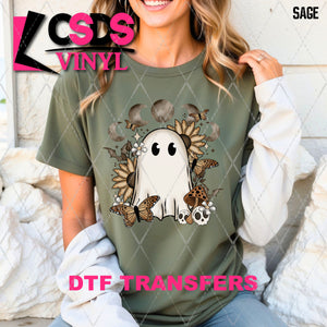 DTF Transfer - DTF009865 Moon Phase Ghostie