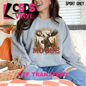 DTF Transfer - DTF009878 Moose is Loose