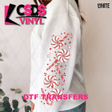 DTF Transfer - DTF009902 Peppermint Season Sleeve