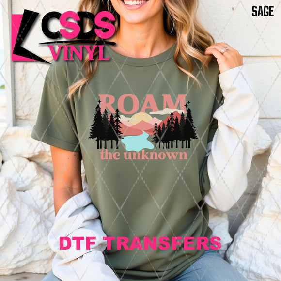 DTF Transfer - DTF009921 Roam the Unknown