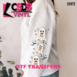 DTF Transfer - DTF009958 Ghouls Just Wanna Have Coffee Sleeve