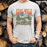 DTF Transfer - DTF009990 Stay Wild Go Camping