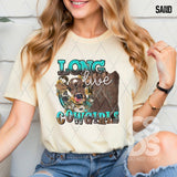 DTF Transfer - DTF010028 Long Live Cowgirls Cow