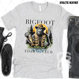 DTF Transfer - DTF010041 Bigfoot Fishing Club