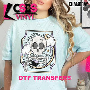 DTF Transfer - DTF010069 Overthinker