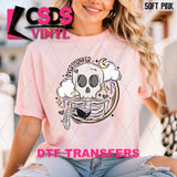 DTF Transfer - DTF010070 Overthinker Round Frame